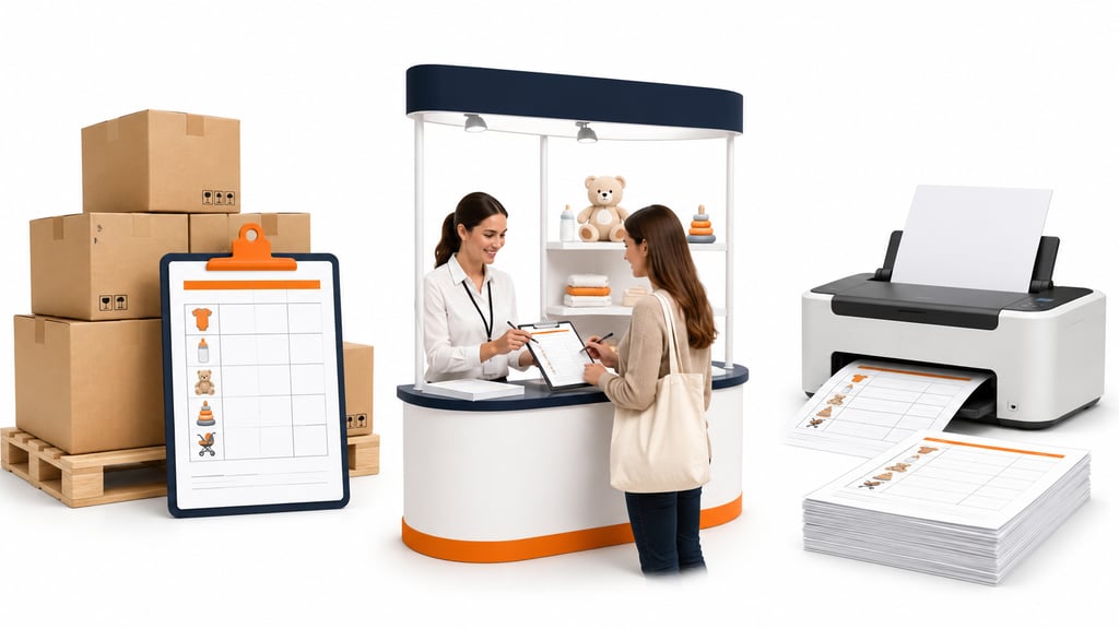 Wholesale, Trade Show, and Printable Order Formats
