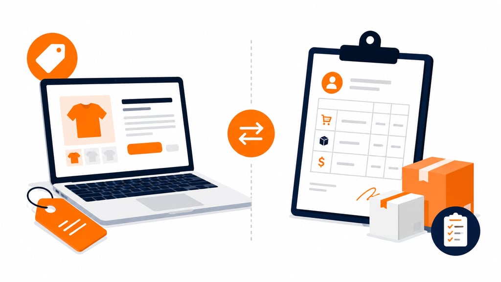 Order Form or Listing Template