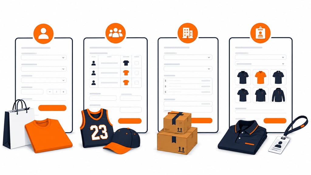 Common Types of Clothing Order Forms (and How the Fields Change)