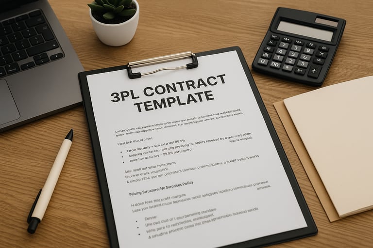 3PL Contract Template + FREE Download