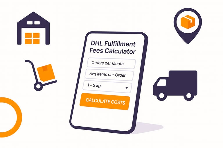 DHL Fulfillment Fees Calculator: See True Shipping & Handling Costs in Seconds