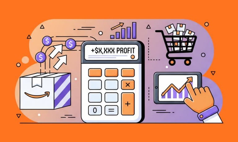Amazon FBA Profit Calculator – Compare Fees, Profit Margins, and ROI for Every Product