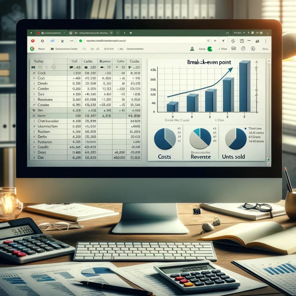 How Do You Calculate Break Even Point With Free Google Sheet Template