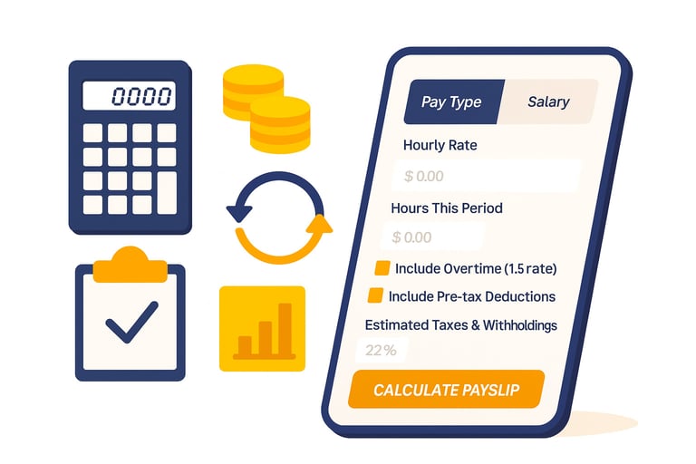 Payslip Calculator: Calculate Your Take-Home Pay Instantly