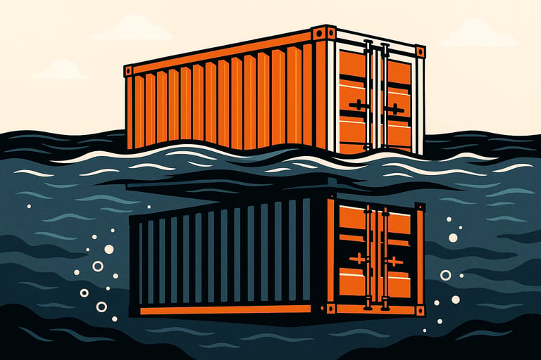 Do Shipping Containers Float or Sink? The Answer Revealed