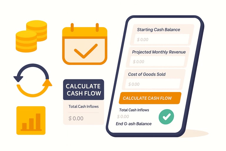 Cash Flow Forecast Calculator: Manage Inflows, Outflows, and Growth With Precision
