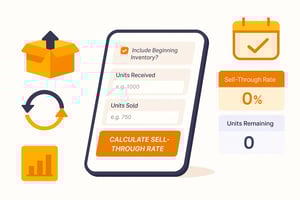 Sell Through Rate Calculator