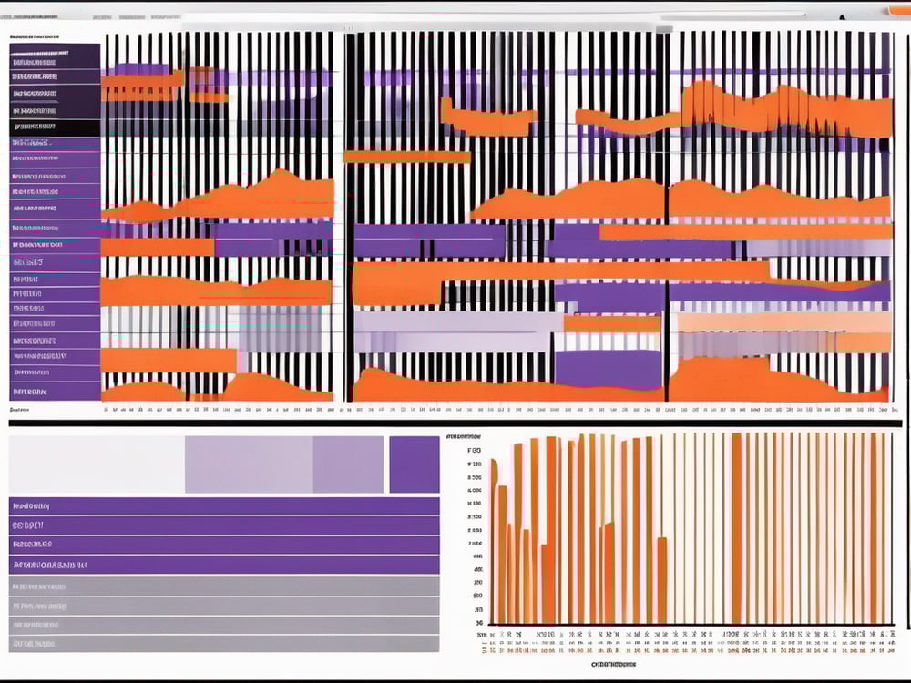 An open excel spreadsheet on a computer screen with various barcodes and corresponding inventory data