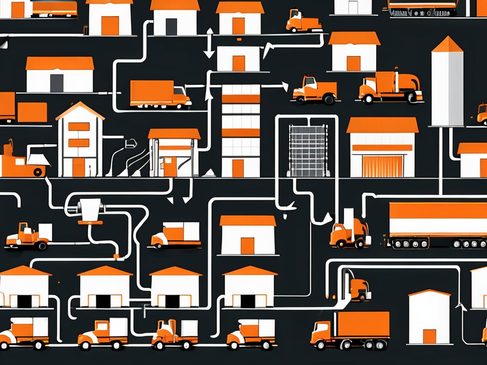 How does D2C supply chain work