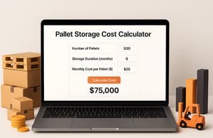 Pallet Storage Cost Calculator
