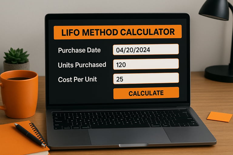 LIFO Method Calculator: Calculate COGS and Ending Inventory Instantly
