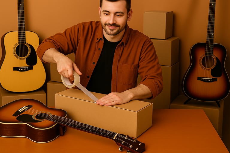 How Much Does It Cost to Ship an Acoustic Guitar: Pricing Guide