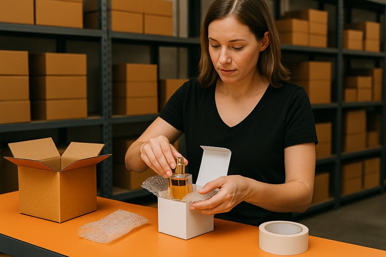 How to Package and Ship Perfumes to Avoid Leakage? Materials and Techniques