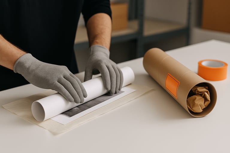How to Package and Ship Posters? Step-by-Step Process