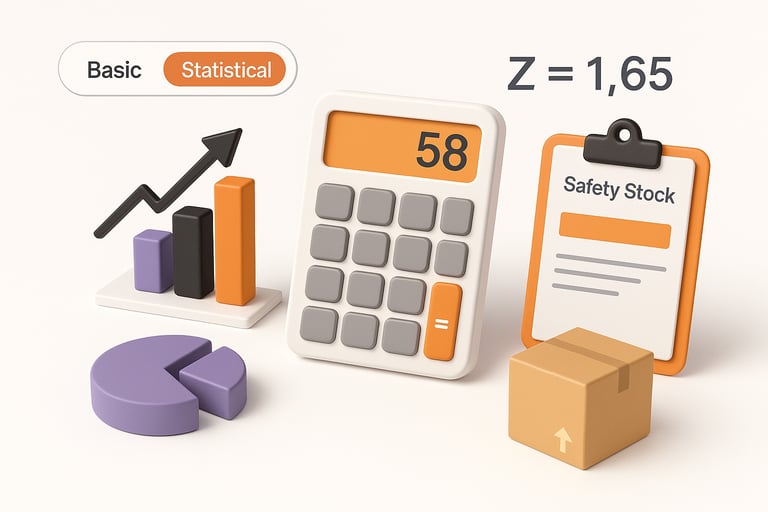 Safety Stock Calculator: Find Your Ideal Inventory Buffer in Seconds