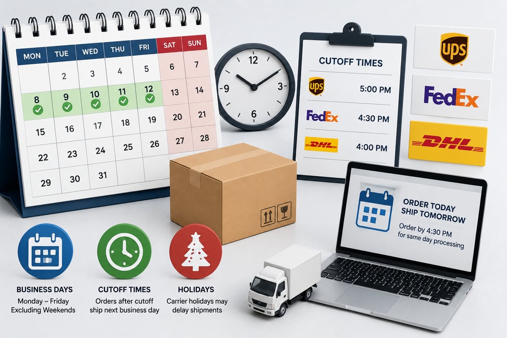 What Are Considered Business Days for Shipping