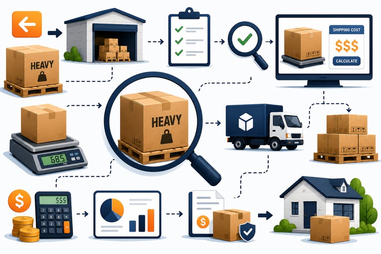 How Much Does It Cost to Ship Heavy Packages? 