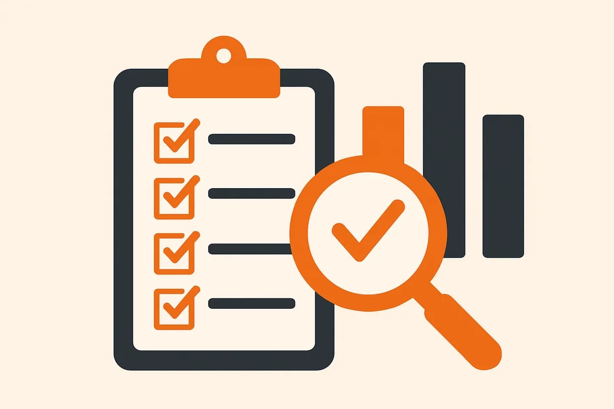3PL RFP scorecard and checklist illustration